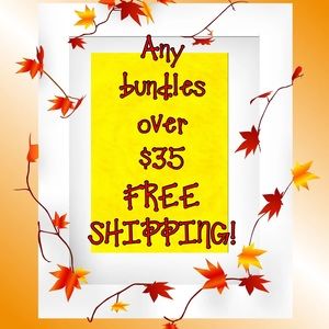 🚨🚨Any bundles over $35 you get free shipping.🚨